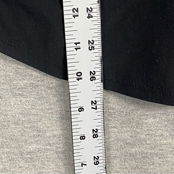 PerSception Concepts Womens Black Short Sleeve Tapered 2 Button V Neck Blouse XL - Picture 5 of 10